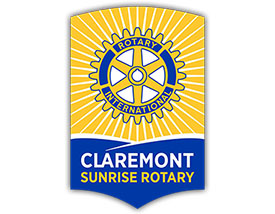 Claremont Sunrise Rotary Logo